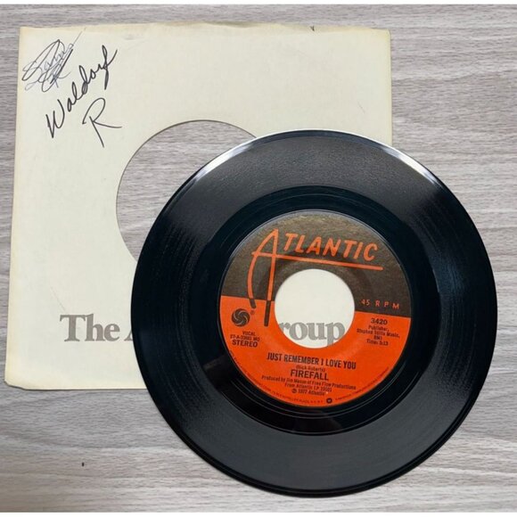 Firefall Just Remember I Love You / Just Think 45 Vinyl 70s Country Rock VG+ - Picture 3 of 6